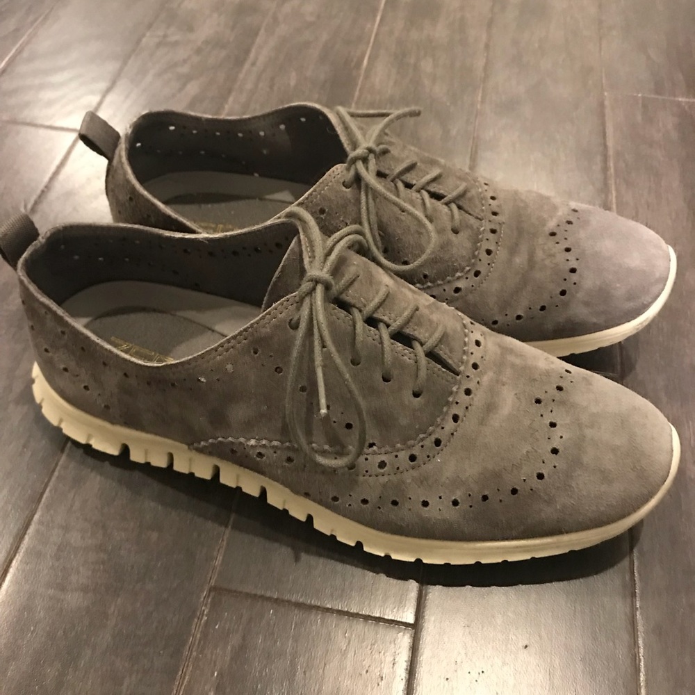 Cole Haan Zeroground Perforated Leather Sneakers